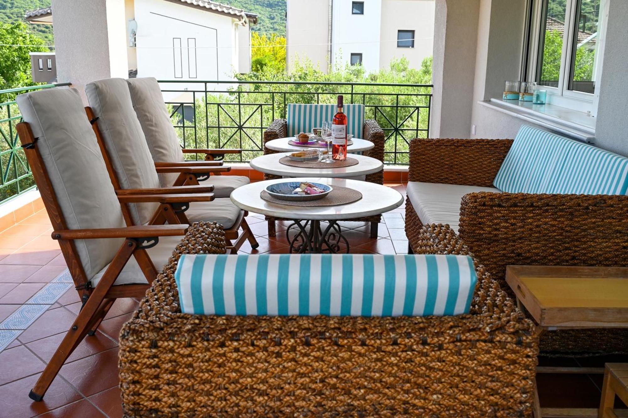 "Kochili Villa" Luxury Villa Agios Andreas  外观 照片