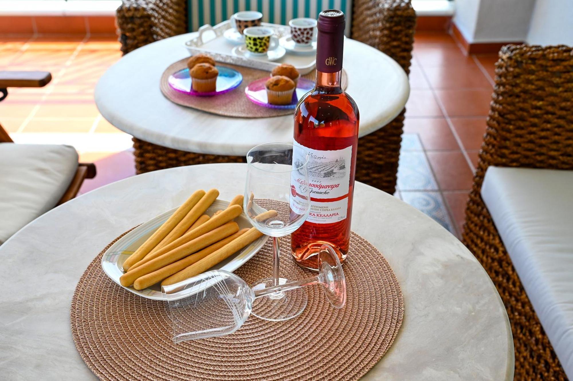 "Kochili Villa" Luxury Villa Agios Andreas  外观 照片